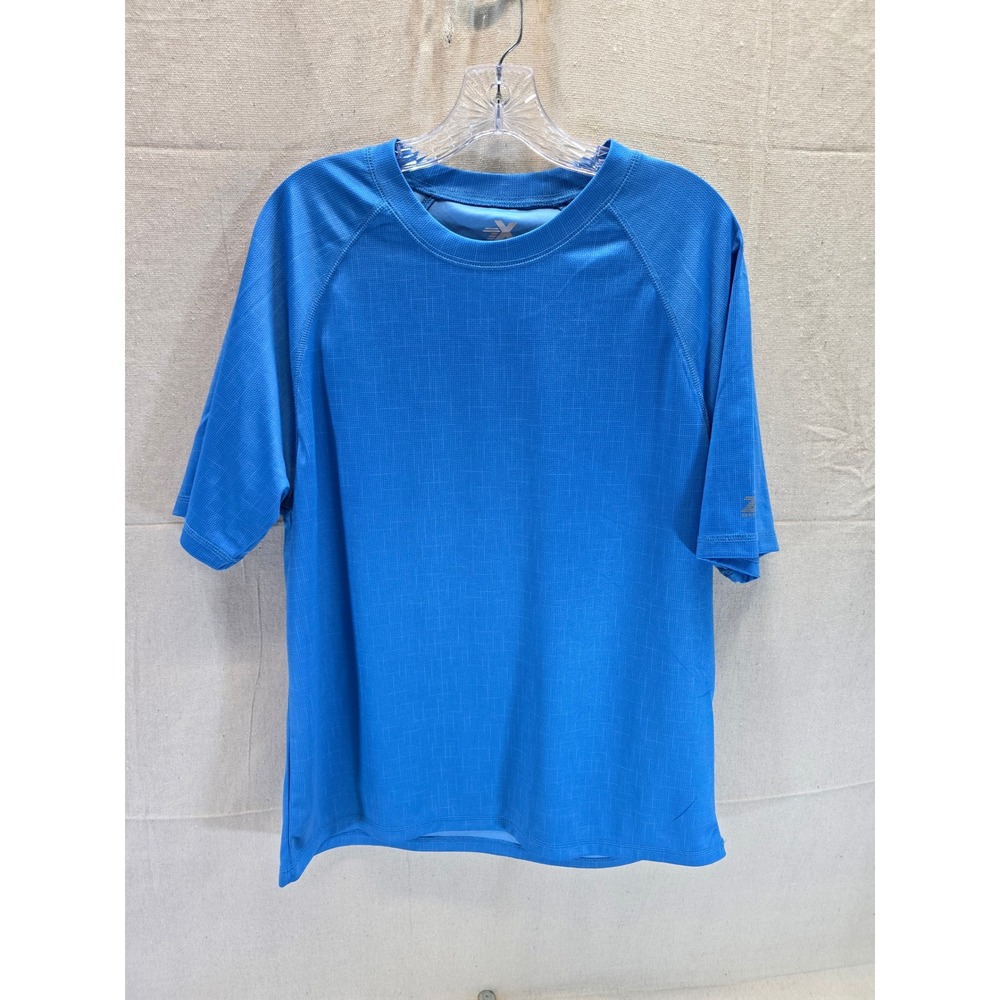 ZeroXposur Mens Blue UPF 50+ Sun Protection Performance T-Shirt Large 2705